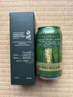 サントリー 白州蒸溜所限定 シングルモルトウイスキー・ハイボールセットのサムネイル