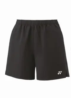 新品 YONEX ブラック ハーフパンツ 25095