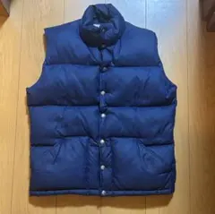 80's 茶タグ　The North face ダウンベスト