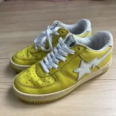 A BATHING APE BAPE STA ベイプスタ スニーカー イエローのサムネイル