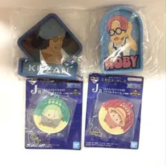 ワンピース 一番くじ アクリルチャーム 4種セット