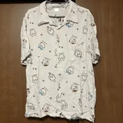 【最終お値下げ】しまむら ちいかわ 総柄開襟シャツ 半袖 メンズLLのサムネイル