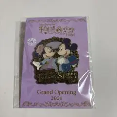 2026年最新】ファンタジースプリングスホテル ピンバッジ 開業記念の