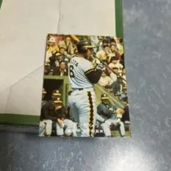 カルビー プロ野球カード 田淵幸一 阪神 激突中盤戦シリーズ - メルカリ