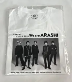 嵐 ARASHI LIVE TOUR 2026 Tシャツ 新品未開封 - メルカリ