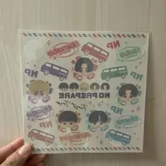 【コムドット】NO PREPARE ボディープリントシール