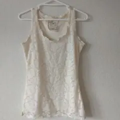 レースタンクトップ