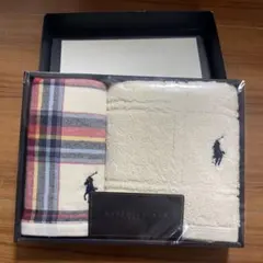 Ralph Lauren タオルセット　ハンドタオル１枚　ウォッシュタオル１枚