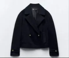 zaraショートコート