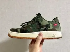 NIKE air force1 low camo supreme