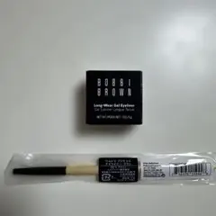 BOBBI BROWN ロングウェア ジェルアイライナー01 黒ブラシセットのサムネイル