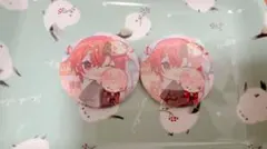 となりの坂田。缶バッジ　春ツ　四春祭　デフォ