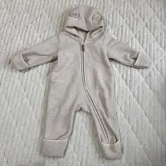 H&M ベビー フリース ジャンプスーツ くま耳のサムネイル