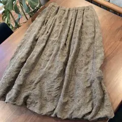 バルーンスカート ロングスカート