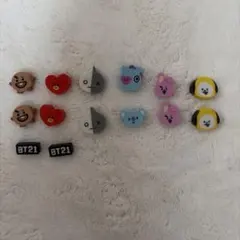 BTS BT21 消しゴム　セット