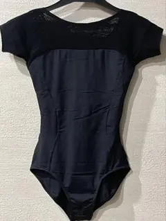 【新品】チャコット　ノーソーイング使用レオタードＳサイズ　黒