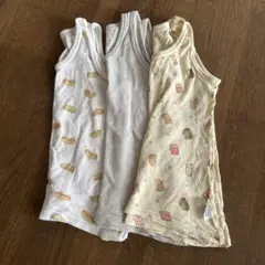 キッズ　メッシュノースリーブ下着　100