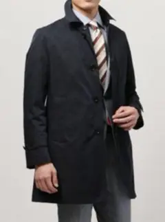 THE SUIT COMPANY　ステンカラーコート　スーツカンパニーコートLL