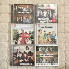 one direction　CD　6枚　ワン・ダイレクション　1D