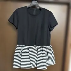 ボーダーズアットバルコニー  半袖トップス36 BORDERS at BALCONY（ボーダーズアットバルコニー） tシャツ 「BORDERS