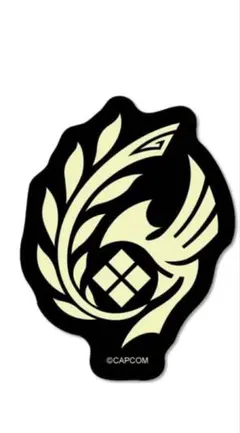 モンスターハンターワイルズ 蓄光ステッカー 調査隊エンブレム Amazon限定