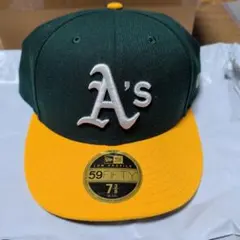 New Era 59FIFTY LP　アスレチックス　キャップ 7 3/8