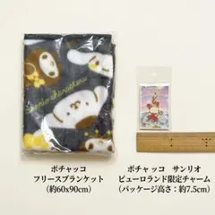 【新品未開封】サンリオ ブランケット ＆ ポチャッコ ピューロランド チャーム