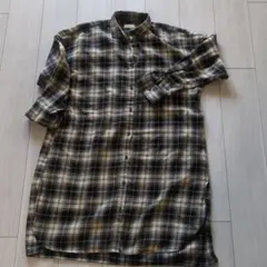 earth music & ecology チェック柄 シャツワンピース