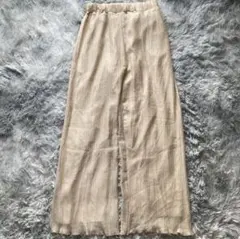 continuer de NICE CLAUP シアープリーツパンツF新品