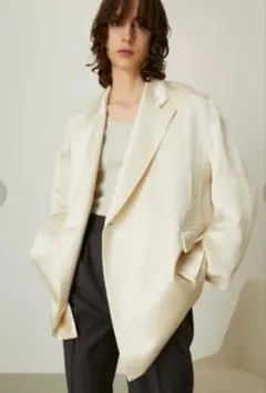 美品✨RIM.ARK Satin 2pockets JK サテン　ジャケットのサムネイル