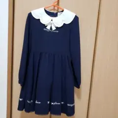 メゾピアノ　フォーマル　ワンピース　入学　卒園　セレモニー　130