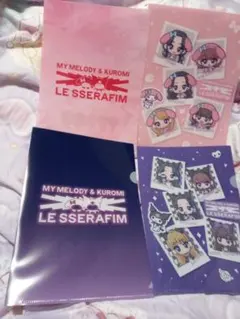 MY MELODY & KUROMI クリアファイル 4枚セット