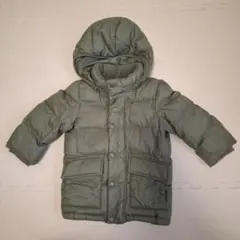 UNIQLO ユニクロ キッズ ダウンジャケット90 オリーブグリーン
