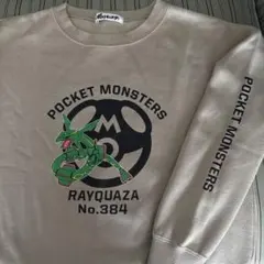 ポケットモンレックーザRayquaza sweat shirtトレーナー 140