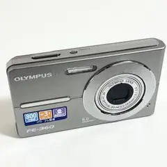 OLYMPUS オリンパス FE-360 コンパクトデジタルカメラ　シルバー FE-360：コンパクトデジタルカメラ：カメラ製品：オリンパス