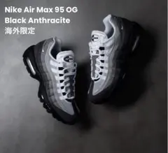 国内未発売モデル Nike Air Max 95 OG ブラックアンスラサイト