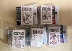 ワンピース ベースショップ 豆ガシャ本 ガチャ 全5種 フルコンプ 6-10巻