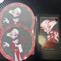 ハズビンホテル アニメイト カフェ コースター エンジェルダスト　 2枚セット