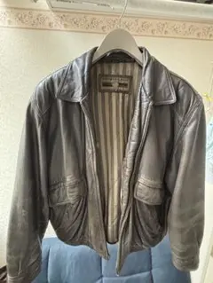 MEMBERS ONLY レザージャケット ブラウン XL