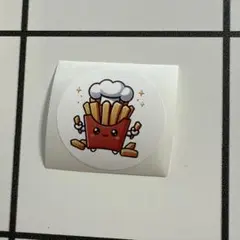 フライドポテトキャラクター ステッカー