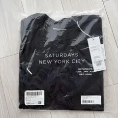 SATURDAYS NEW YORK CITYブラック Tシャツ