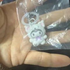 サンリオ　めじるしアクセサリー　ふわふわスノー　クロミちゃん