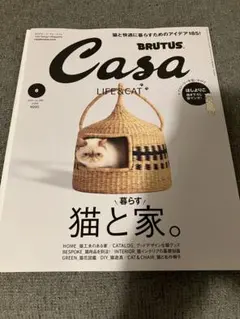 Casa BRUTUS 2022年6月号 猫と家