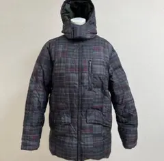 トミーヒルフィガー ダウンジャケット チャック柄　クレージーパターン Mサイズ