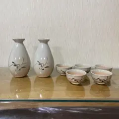 ⭐️新品　有田焼　林九郎窯　福祥作　酒器　陶器製徳利とぐい呑みセット