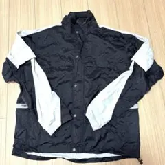 PRGR ナイロンジャケット RAIN COMPO ネイビー/シルバーL