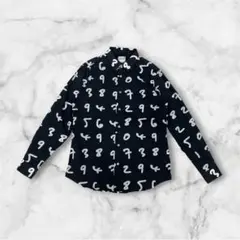 Paul Smith ポールスミス ナンバー 数字 長袖　シャツ M 日本製のサムネイル