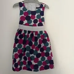 BeBe 水玉模様 ワンピース 90cm