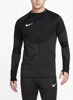 Nike ブラック ジップアップジャケット