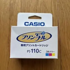 【新品未開封】CASIO プリン写ル 純正インクカートリッジ PI-110Cのサムネイル